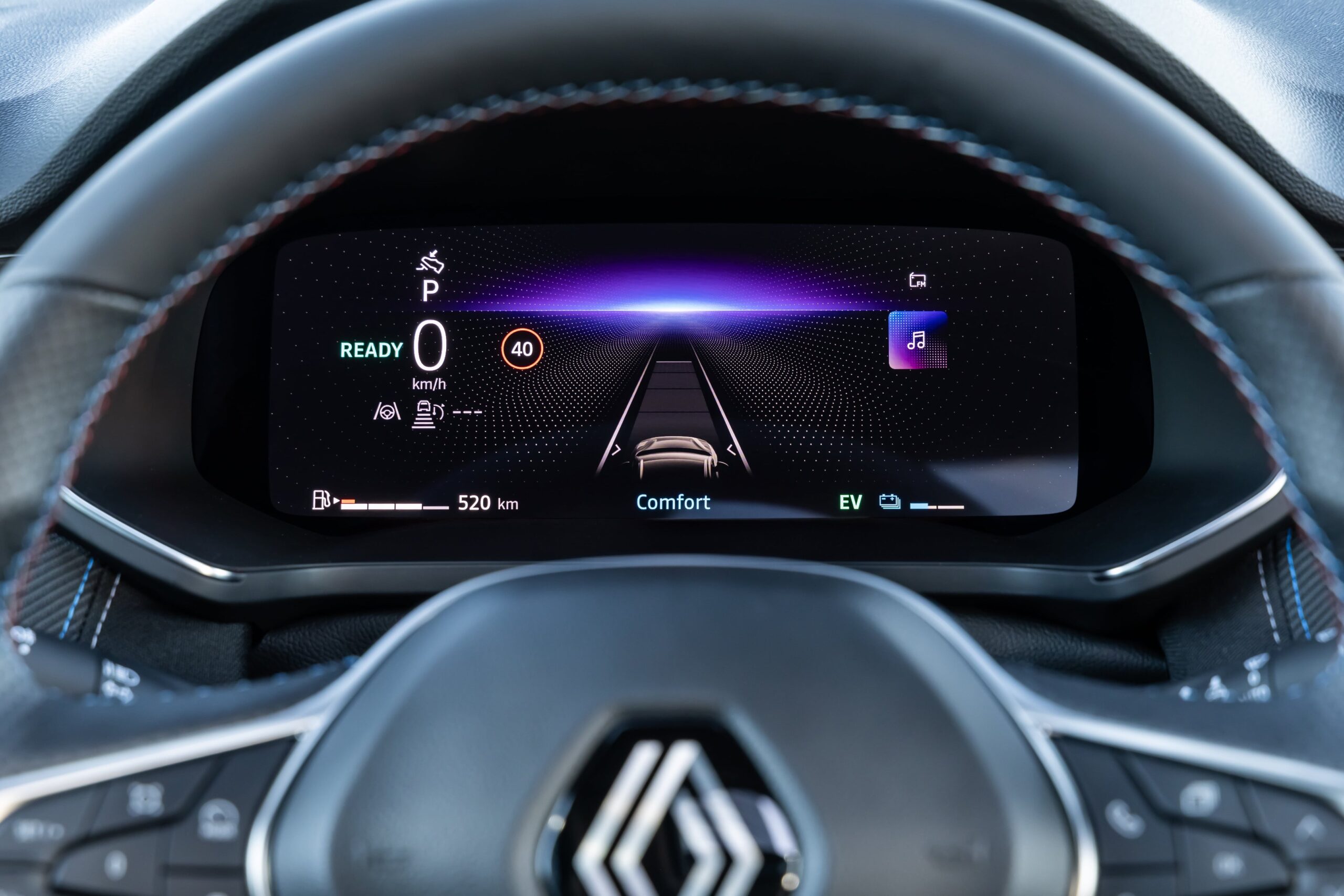 Renault Captur dashboard