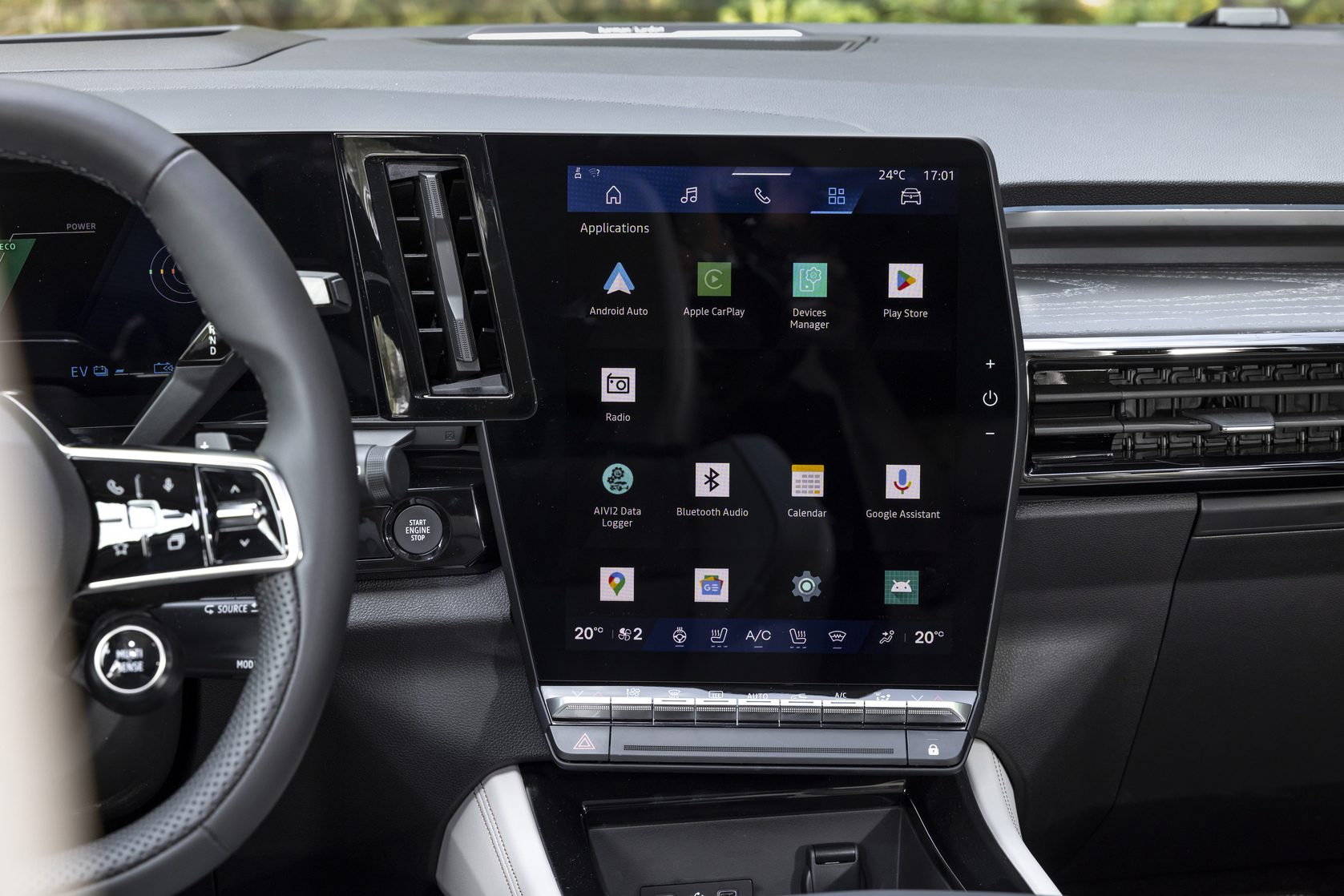 Renault Espace display