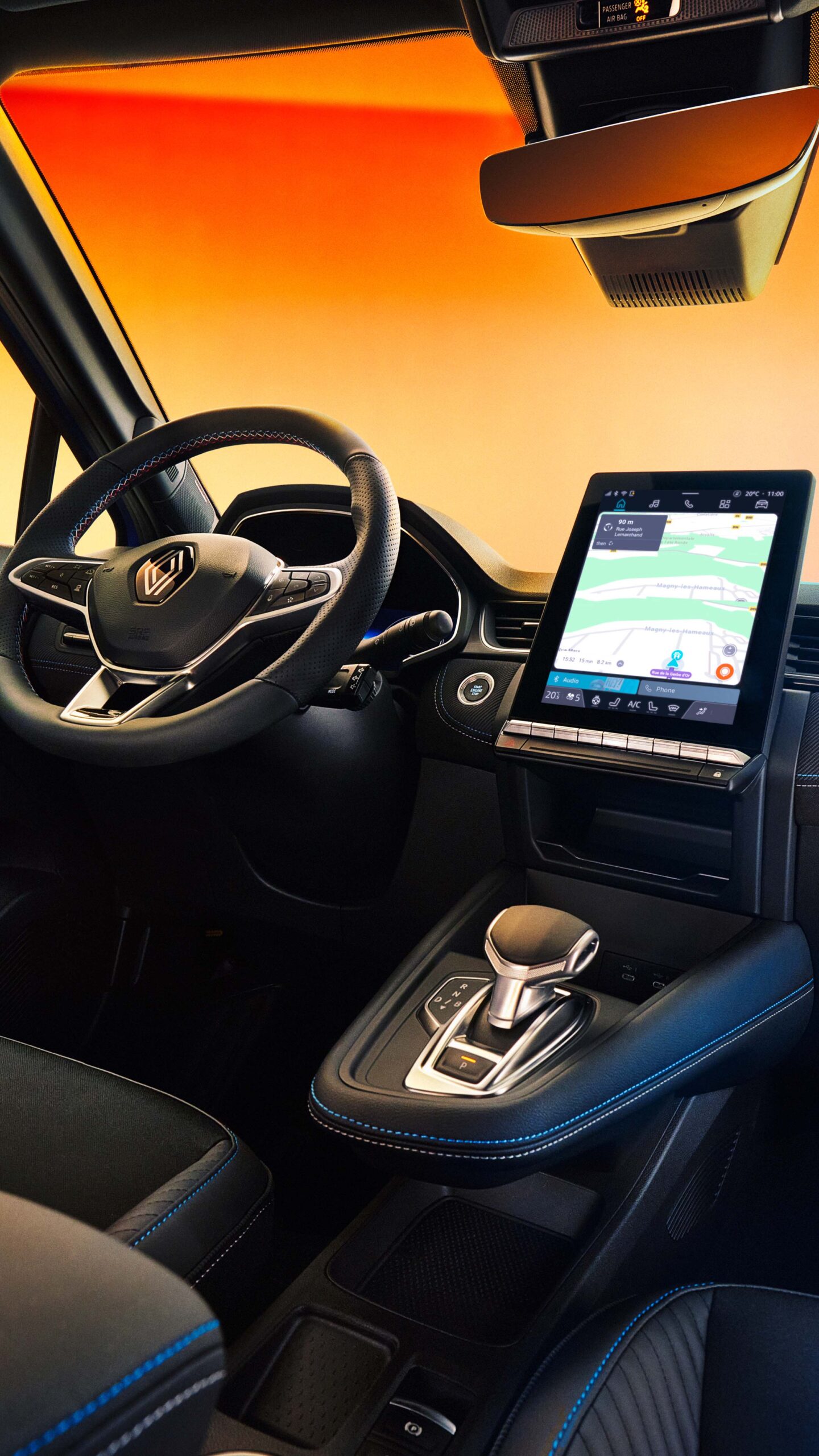 Renault Captur display