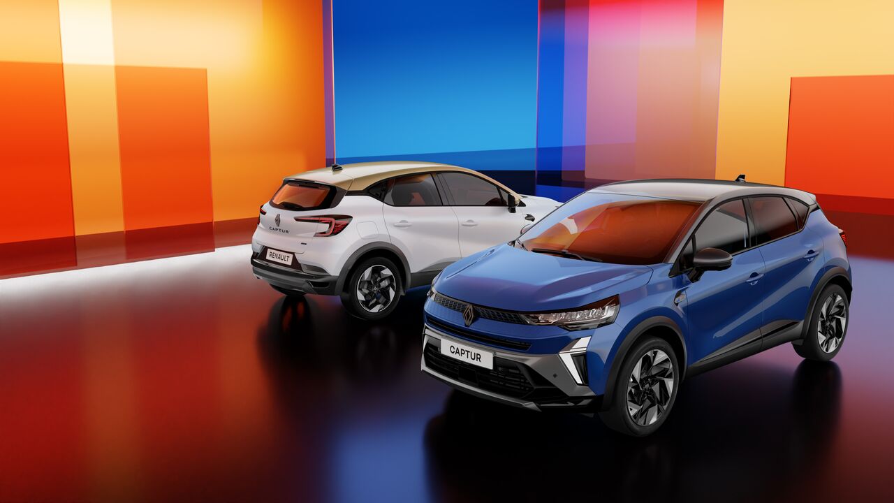 Renault Captur two tone dak
