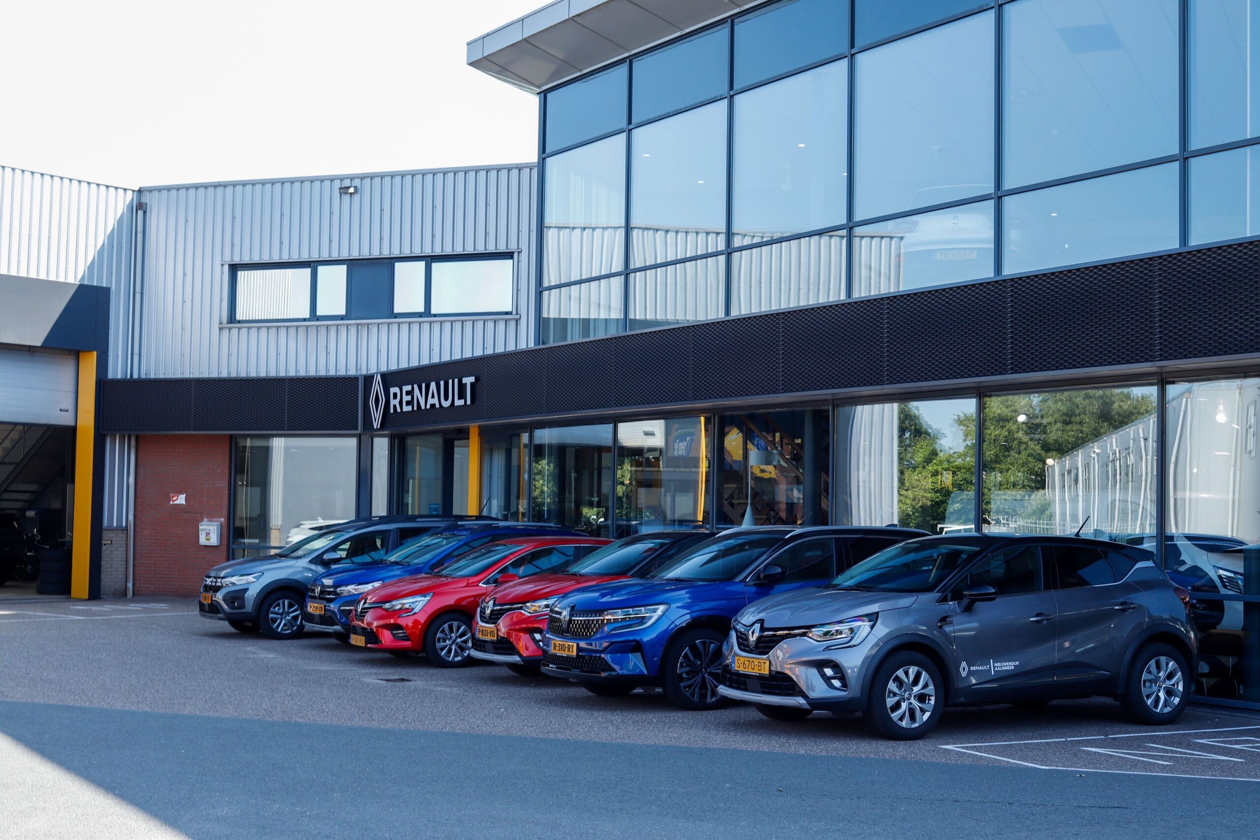 Renault Nieuwendijk Aalsmeer service ingang