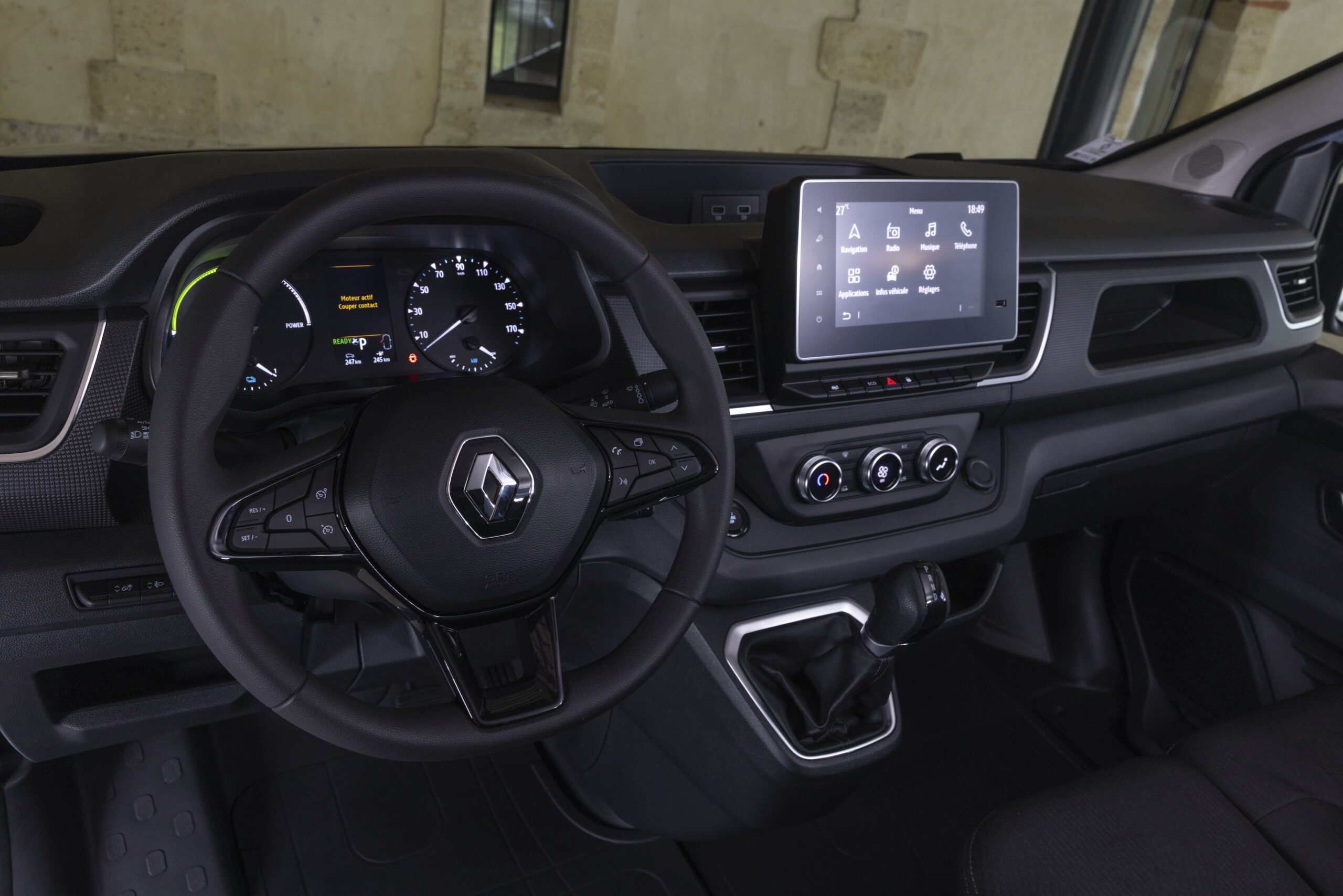 Renault Trafic dashboard