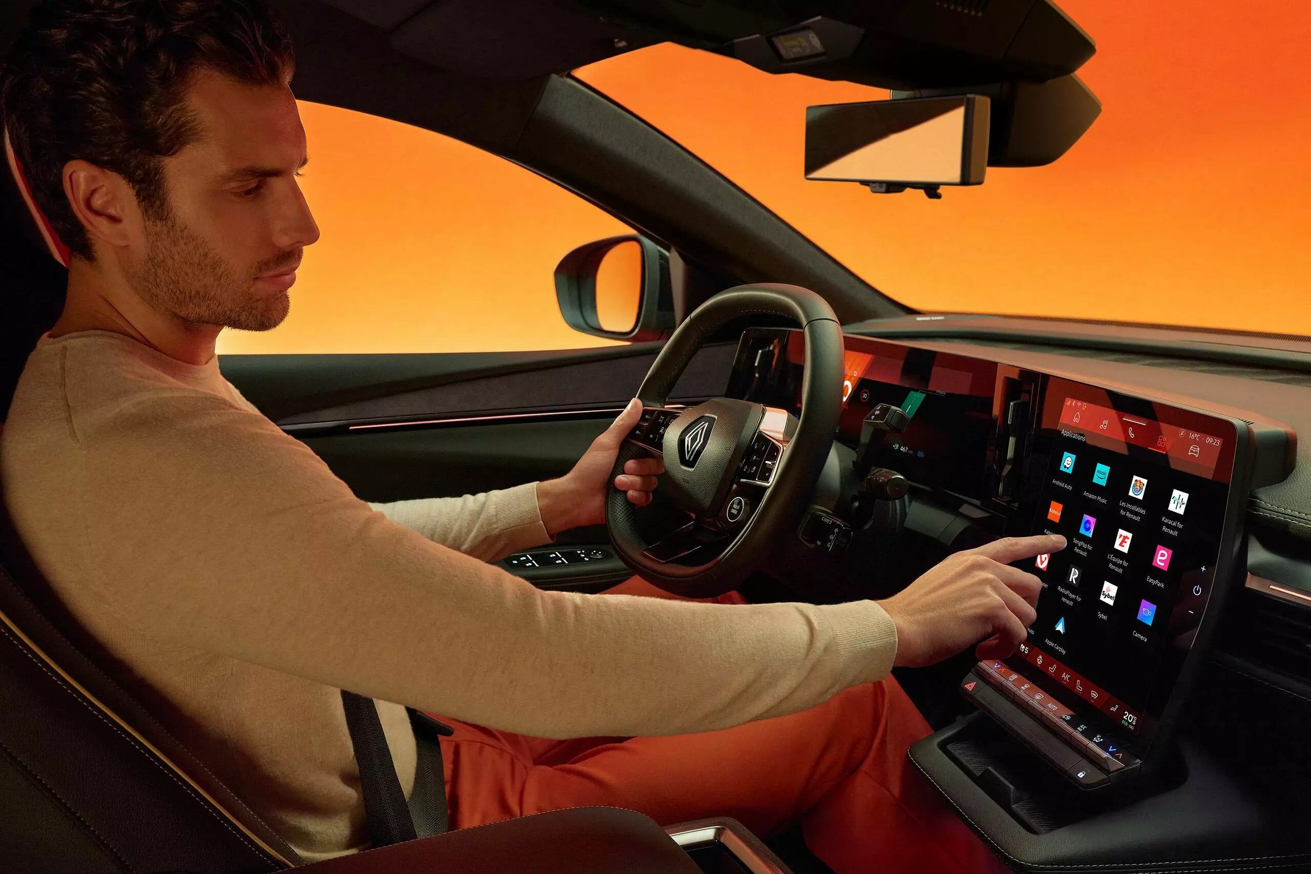 Renault Megane display