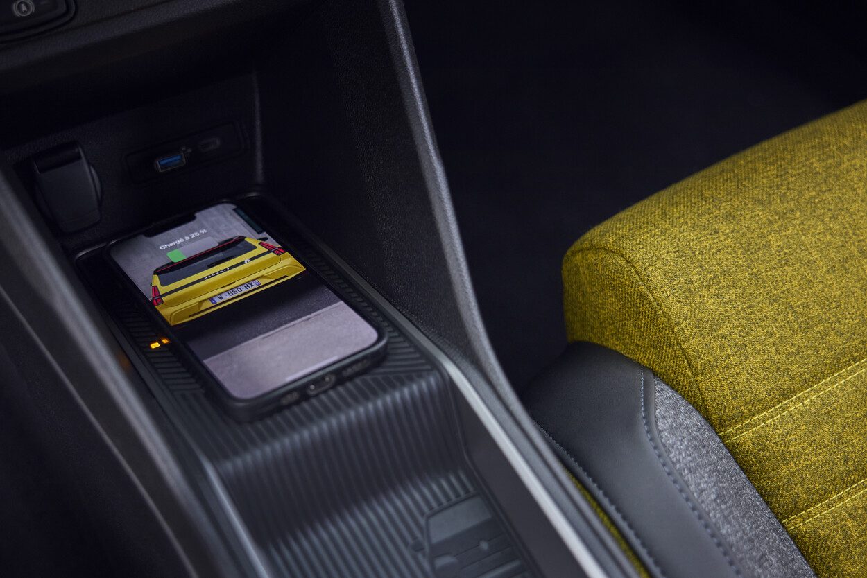 Renault 5 draadloze oplader