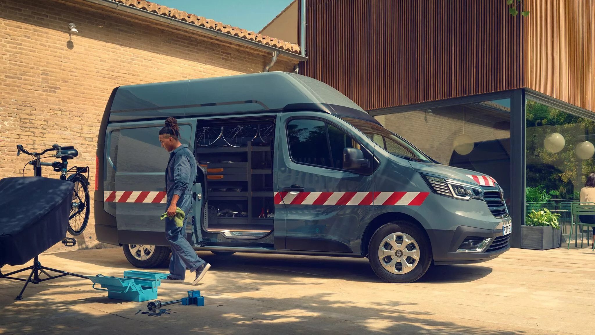 Renault trafic zijopening