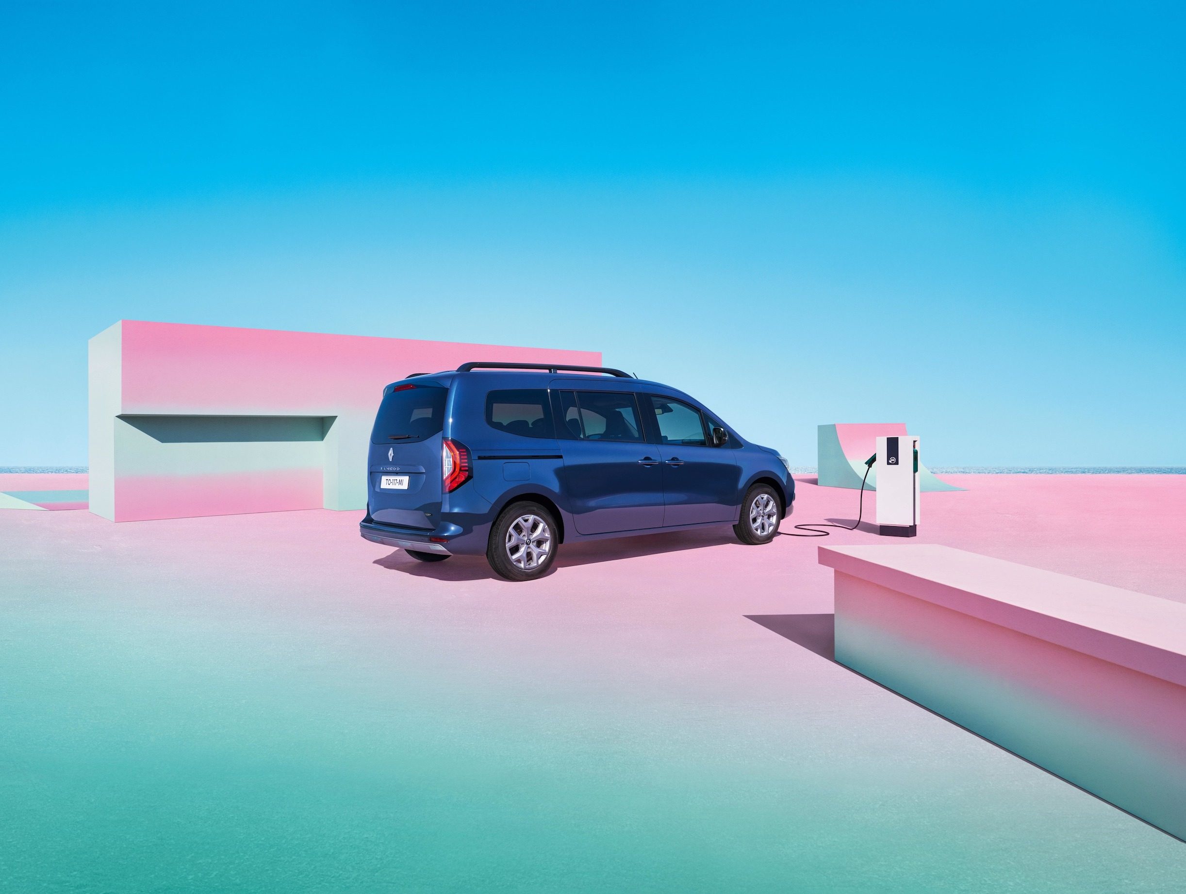 Renault Kangoo e-tech achterkant