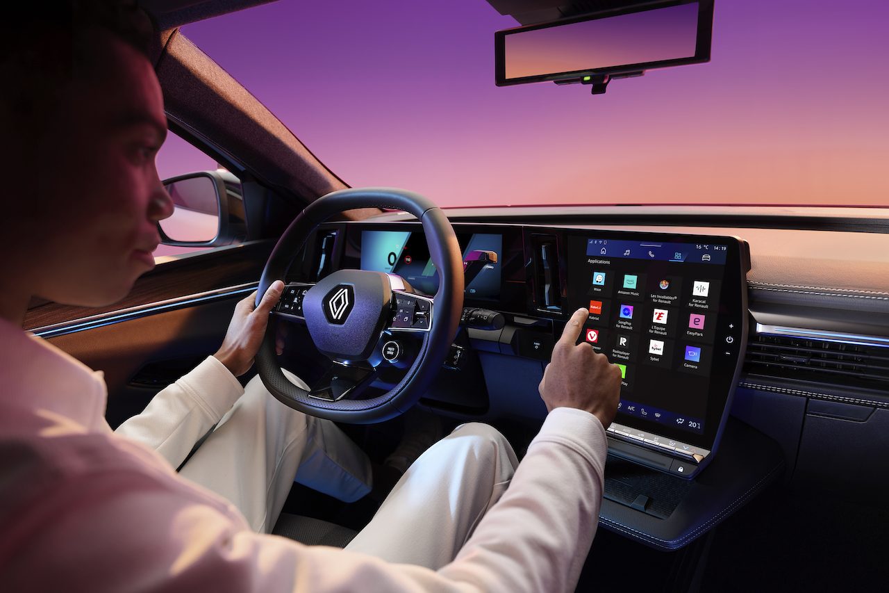 Renault Scenic display