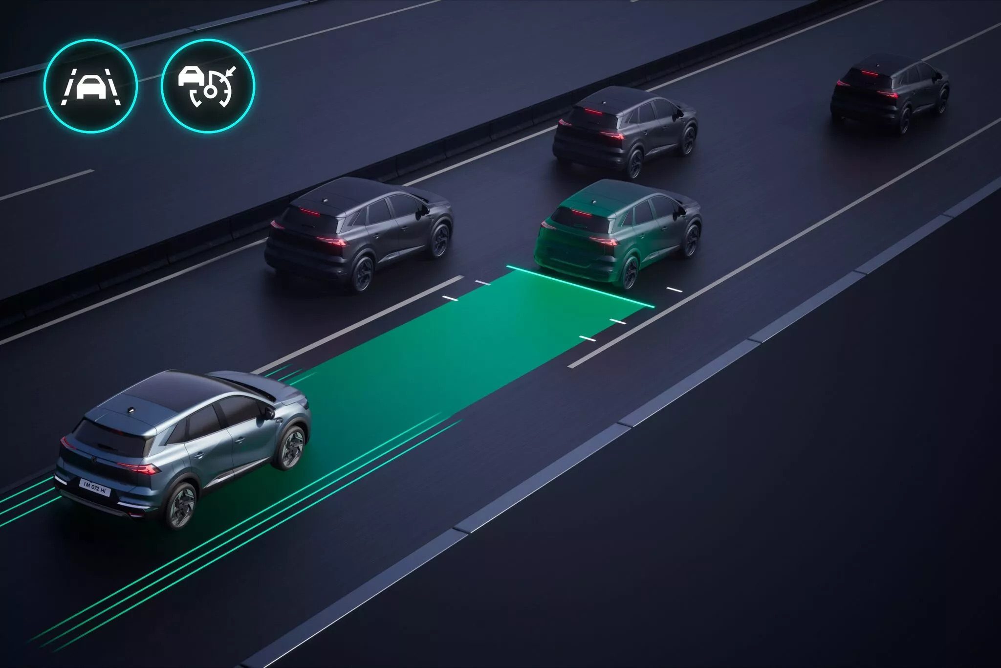 Renault Symbioz geavanceerde rijhulpsystemen