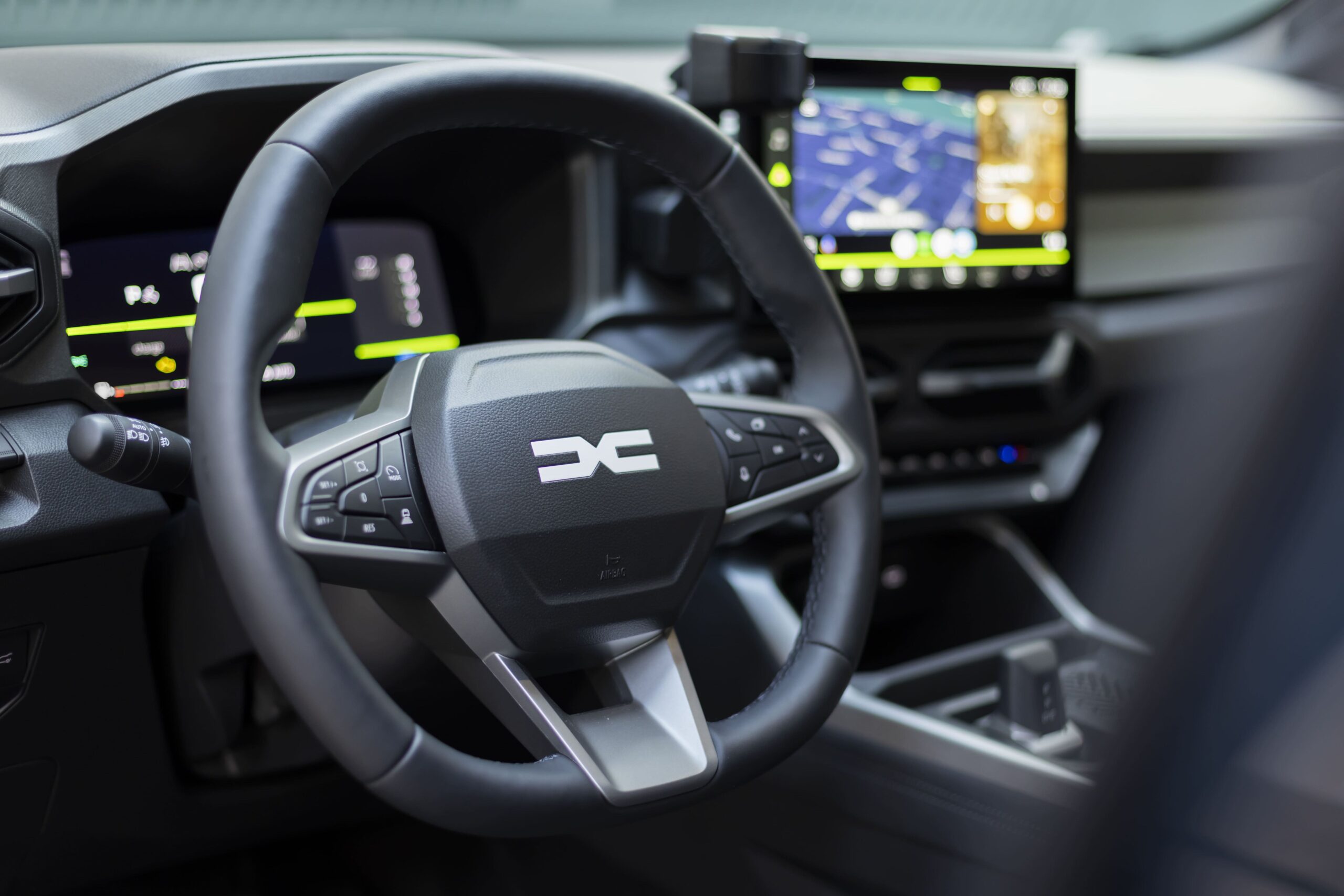 Nieuwe Dacia Bigster stuur