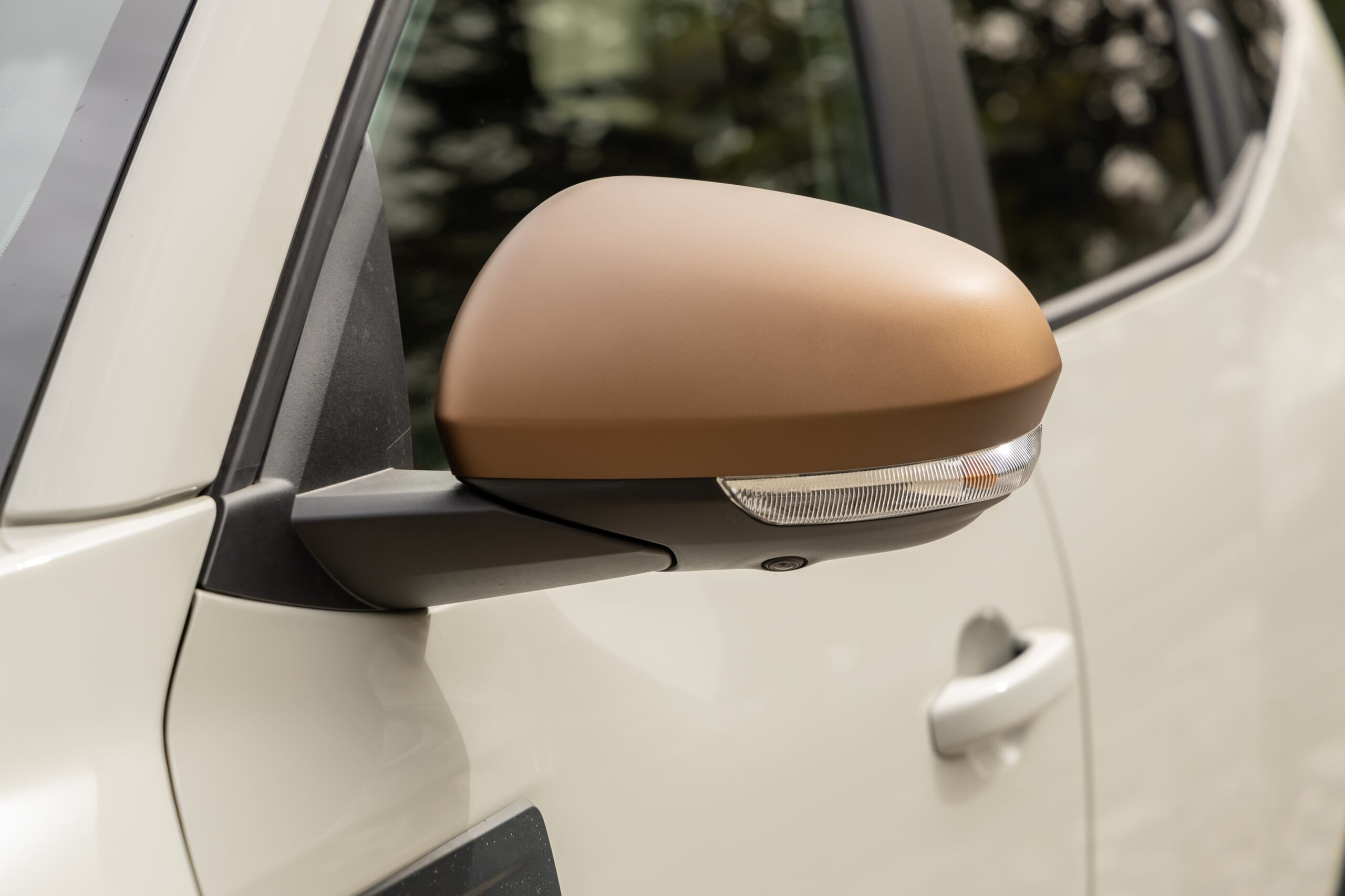 Dacia Duster Extreme koperkleurige spiegelkappen