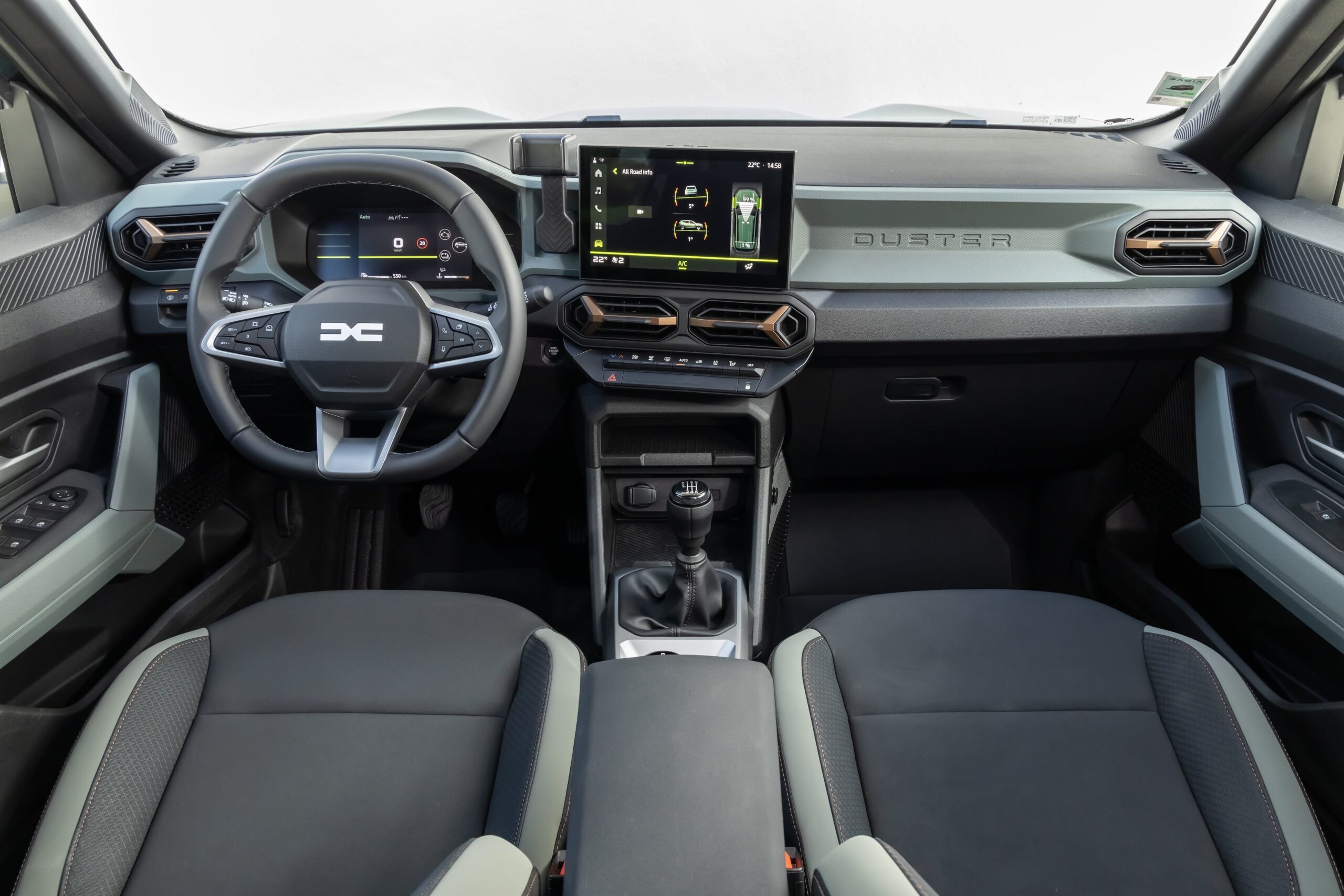 Dacia Duster Extreme display