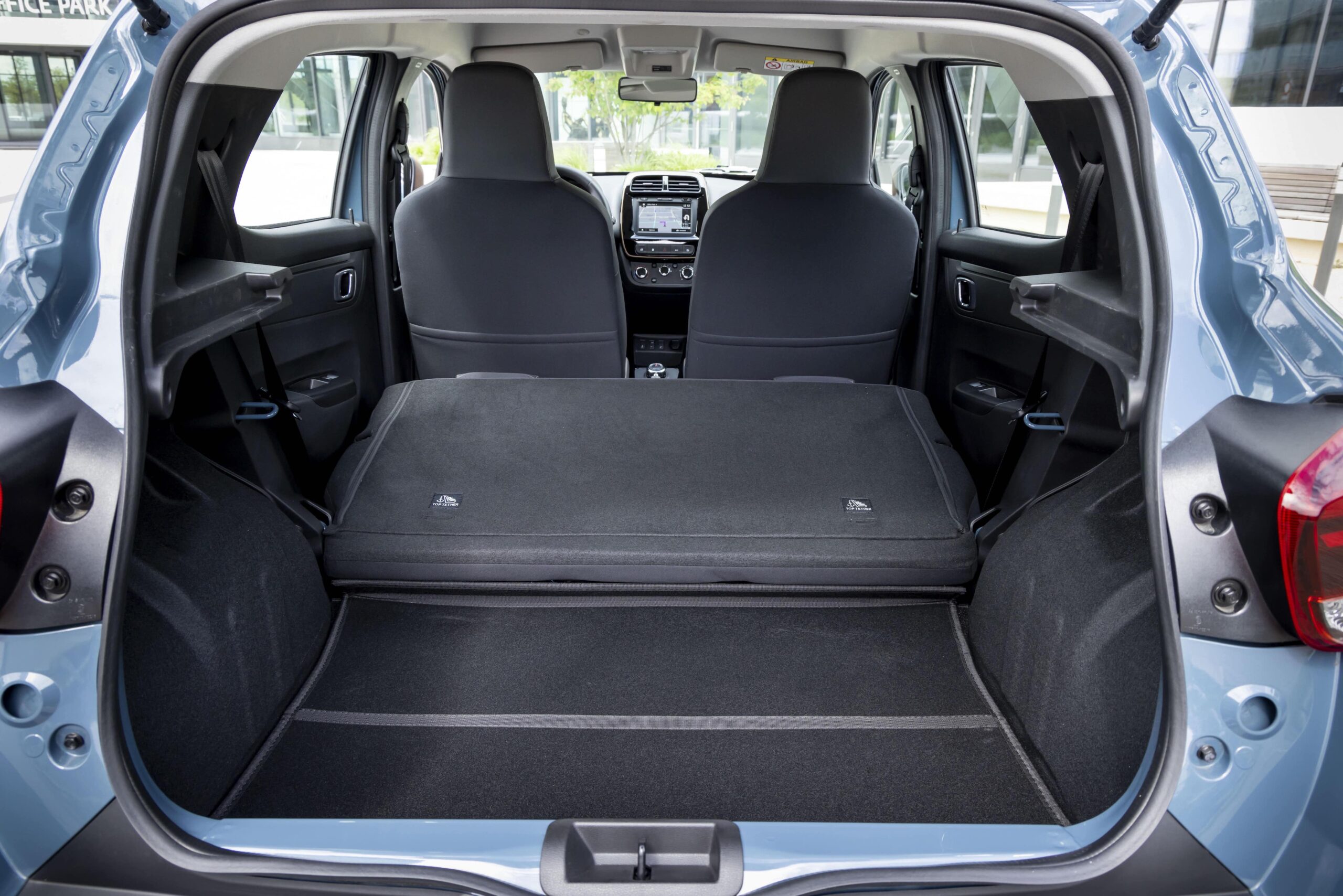 Dacia Spring bagageruimte