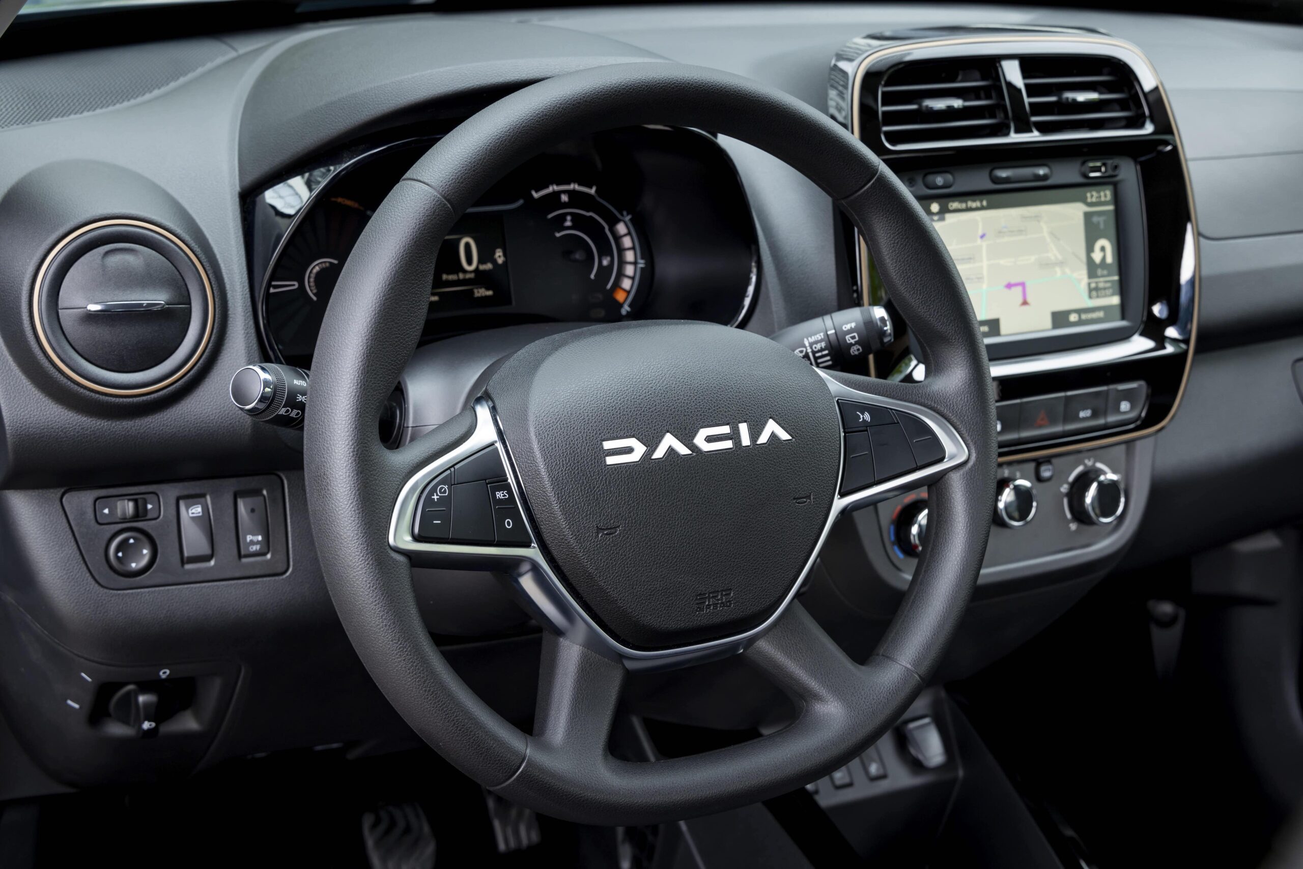 Dacia Spring cockpit