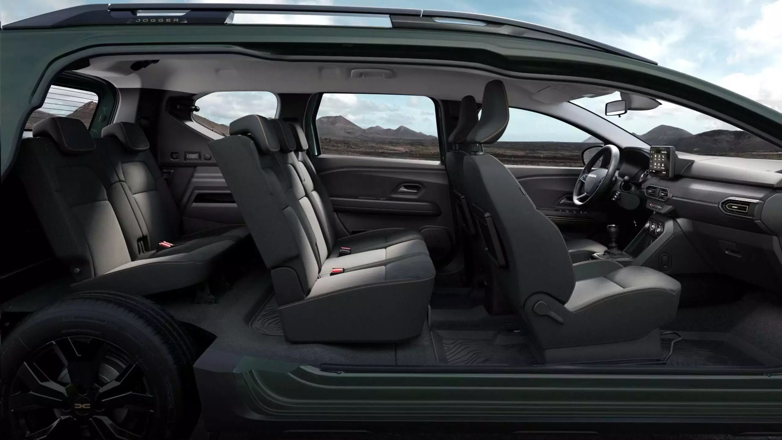 Dacia Jogger 7-zits configuratie