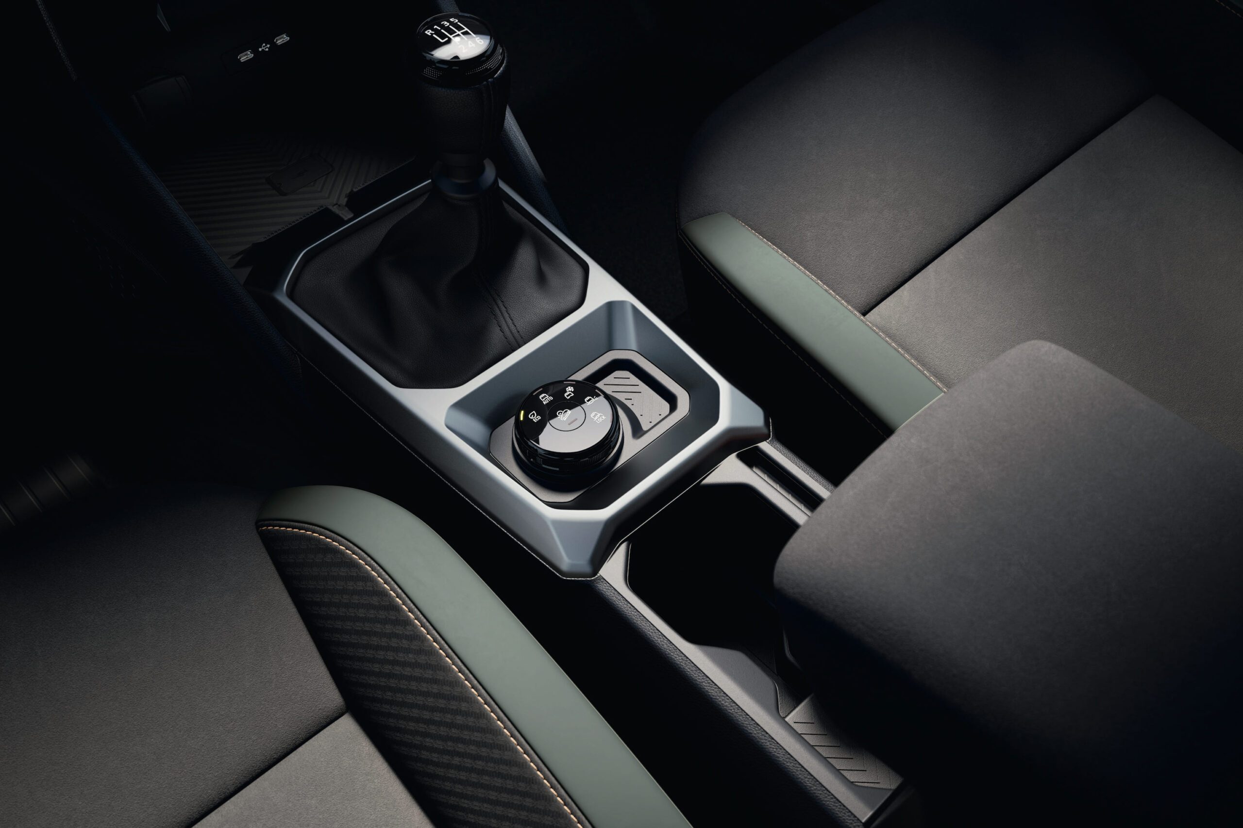 Dacia Duster Extreme 4X4 aandrijving draaiknop