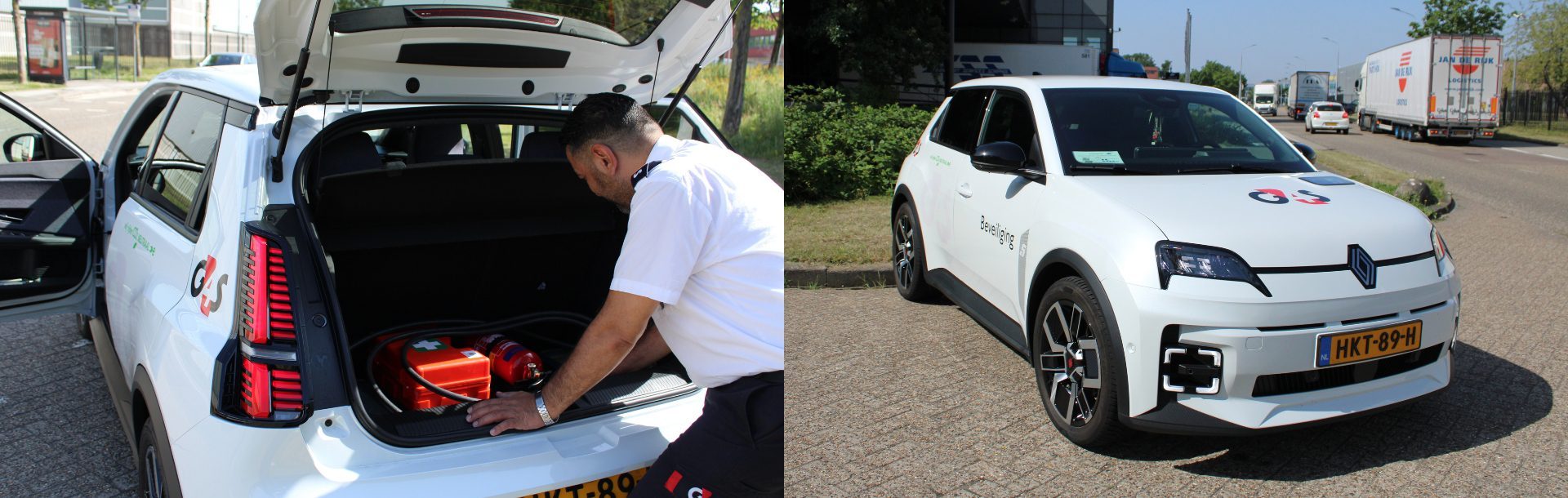 G4S Renault 5 dienstauto